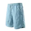 Pantalones Cortos Casuales de Seda de Hielo para Hombre, Pantalones de Cinco Puntos Sueltos de Secado Rápido de Verano, Nuevos Pantalones Deportivos Ligeros, Transpirables, Modernos y Versátiles