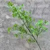 Folhas de samambaia artificiais e plantas verdes para decoração, acessórios para cena de casamento, plantas artificiais para decoração de interiores