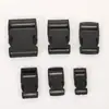Accesorios de Hebilla de Plástico del Fabricante en Stock para Bolsos, Pom Grueso y Delgado, Hebillas y Candados de Ajuste de Seguridad Coloridos