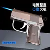 Isqueiro Pistola de Brinquedo da Moda, Presente Engraçado de Pegadinha, Isqueiro Inflável, Isqueiro à Prova de Vento