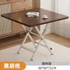 Mesa Pequena, Mesa Dobrável, Mesa de Jantar para Casa, Mesa Redonda Simples, Casa de Aluguel, Bancada Portátil para Exterior, Mesa Quadrada de Jantar