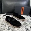 Mocasines de gamuza para hombre estilo británico ZEG de negocios casual transfronterizos slip-on planos cómodos para el día a día
