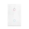 Tuya Tuya Smart Wifi+Rf433 Voz Toque Padrão EUA Padrão Australiano Single Zero Fire Neutral Smart Switch
