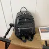Mochila Doce de Bolinhas Feminina Estudante Trabalho Grande Capacidade Fofa Pequena Mochila 2026 Novo Estilo Tendência Elegante Simples Bolsa