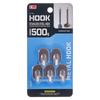 Gancho de acero inoxidable KM, sin perforaciones, para cocina, adhesivo de pared, de metal, para baño, ropa