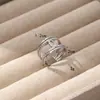 Nuevos Anillos de Moda para Mujer, Elegantes y Tendencia, Diseño de Nicho Retro, Anillos de Índice Abiertos de Gama Alta