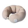 Almohada en forma de U Almohada inflable en forma de U Viaje Portátil Almohada para el cuello en forma de U Presionar Almohada inflable para el cuello Almohada en forma de U Puede guardar Almohada para avión