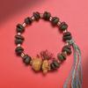 Grano de Café Sabor Natural Alegría Cuarteto King Kong Cuentas Espaciadoras Pulsera Boutique para Hombre y Mujer Novia Estudiante Wen Ceremonia de Juego