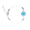 Popular Comercio Exterior Transfronterizo Amazon Flores Secas Naturales Flores Reales Flor de Cerezo Narciso Pulsera Piedra del Tiempo Estilo Cuerda de Milán
