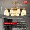 Novo lustre estilo chinês para sala de estar, inspirado em pintura de paisagem, lustre grande inspirado em Zen para casas de construção própria, grandes apartamentos, salas de chá e salas de jantar