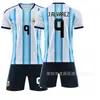 2025-26 Camiseta de Fútbol 11 Di María 21 Di María Copa del Mundo Argentina Local No. Camiseta 10 Messi