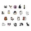 Fabricante Venta al por Mayor Adornos Lindos de Gato para Zapatos Pvc Goma Suave Personalizados Accesorios para Zuecos Decoraciones de Hebillas para Zapatos DIY