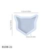 Horquilla Mariposa Cabello de Ciervo Colgante Molde de Silicona DIY Colgante Llavero Broche Delfín Ballena Molde de Pegamento