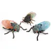 Set de 3 Figuras de Cigarra Modelos Realistas de PVC de Cigarra y Grillo Juguetes Educativos de Insectos para Niños Divertidas Decoraciones de Insectos para el Aprendizaje de la Naturaleza an