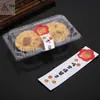 Caja para Tartaleta de Huevo Caja de Embalaje para Hornear Bolsa de Plástico Transparente con Dibujos Caja de Embalaje para Llevar Pastel 1 2 3 468910 Piezas