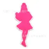 Fivela de Sapato Barbie Rosa Tamancos Barbie Sapato Flor PVC Cola Macia Exclusivo da Amazon Acessórios DIY Fivela Decorativa