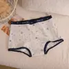 Ropa interior para mujer British Bear Algodón Puro en la Entrepierna 10A Entrepierna Antibacteriana Entrepierna Extendida Nuevos Calzoncillos tipo Boxer de Cintura Media