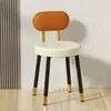 Taburete de tocador para celebridad de internet silla de comedor silla de maquillaje para dormitorio niña alta apariencia estilo ins dormitorio uso doméstico engrosado 2026