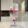 Garrafa Grande de Água Mineral Nongfu Spring Transformada em Aquário e Balde para Peixes com Conjunto de Torneira