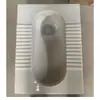Louça Sanitária Cerâmica para Banheiro Vaso Sanitário de Agachamento com Sifão e Barreira de Água, Fábrica de Vasos Sanitários de Agachamento Projeto Henan