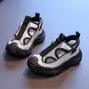 Zapatos Deportivos para Niñas 2026 Verano Nuevos Zapatos Casuales para Exteriores Huecos Transpirables Sandalias de Malla de Moda para Niños Tendencia