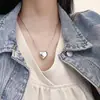 Collar de Perro Salchicha Dulce y Genial para Mujer, Sencillo y a la Moda, Estilo Coreano Versátil, Cadena Única para Clavícula, Estilo Ins, Cadena Ligera de Lujo para el Cuello