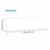 Placa de Nombre de Escritorio de Acrílico de Venta Caliente Transfronteriza en Stock, Soporte Transparente en Forma de L
