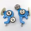 Máquina de Devanado Tensora de Fibra de Vidrio de Dos Columnas con Dial Ajustable, Guía de Hilo, Bobina de Devanado, Placa de Presión de Tensión para Hilo