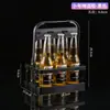 Porta Cervezas Portátil, Canasta Plegable para Botellas, Cesta de Mano para Entrega de Bebidas, Portabotellas para Media Caja de Cerveza