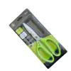 En stock al por mayor tijeras de cocina de acero inoxidable empaque en tarjeta tijeras para huesos de pollo tijeras de sastre tijeras para estudiantes tijeras de mango hueco