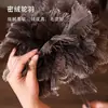 Plumero Corto de Plumas de Avestruz para Limpieza de Polvo en el Hogar, Cepillo Antiestático para Limpieza de Polvo de Automóvil