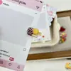 Grampo de cabelo de sorvete ~ fofo mini criativo engraçado sorvete quebrado clipe de franja desenho animado estilo ins alto valor de cor grampo de cabelo