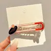 Pinza para el pelo de lunares de dopamina para mujer, Pinza lateral dulce y versátil, Pinza Bb linda, Pinzas de colores para flequillo y cabello, Pasador de moda