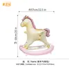Caballo Balancín Inflable Nuevo Globo de Papel de Aluminio Regalo de Cumpleaños para Niños Accesorio para Fotos al Aire Libre Juego Interactivo Imprescindible para Celebridades de Internet
