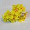 Gipsofila Artificial Flor para Presilha DIY, Flor de Macieira Ornamental, Acessório de Cabelo para Noiva de Casamento, Pequeno Buquê de Flores Artificiais
