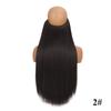 Novo Cabelo Europeu e Americano Linha de Pesca Cortina de Cabelo Peruca Livremente Ajustável Invisível Sem Marcas Extensões de Cabelo Longo Liso Peruca de Uma Peça