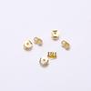 Joyería Yuanfan s925 plata esterlina accesorios para aretes con tope de oreja moda simple plata tapones para los oídos accesorios fabricantes mayoreo