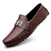 Explosiones en vivo, zapatos de frijoles transfronterizos, zapatos de talla grande, zapatos de conducción, zapatos casuales británicos, zapatos de cuero para hombres.