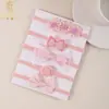 Amazon Transfronterizo Nuevos Accesorios para el Cabello de Niños Rosa Fresco Dulce Flor Lazo Diadema Fina Diadema para Bebé