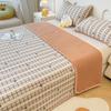 Funda de Cama de Algodón Puro de Dibujos Animados para Niños, Pieza Única para Todas las Estaciones, Colchón de Terciopelo de Leche, Reversible, Colcha de Cama, Sábanas de Cama, Juego de Tres Piezas
