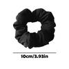 Europa y Estados Unidos transfronterizos color sólido relleno de algodón PP anillo para el pelo coleta cuerda para la cabeza accesorios para el pelo de intestino grueso flor para la cabeza venta al por mayor comercio exterior