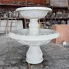 Vasos de Flores de Arenito Artificial, Esculturas de Paisagismo de Jardim, Vasos de Flores Estilo Europeu de Fibra de Vidro, Plantas em Vasos, Ornamentos de Arte em Pedra Imitação