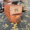 Enviado da Montanha Longhu, Madeira de Lei Zao Esculpida Token de Comando Cinco Trovões Suprimentos Taoístas Token Trinta e Seis Tokens de Trovão