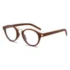 Nuevos Armazones de Gafas de Moda Retro de Marco Pequeño con Filtro de Luz Azul, Adecuados para Lentes Graduados, Gafas de Estilo Artístico Fresco para Mujer sin Graduación