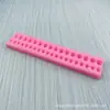 Nuevo Molde de Silicona para Borde de Pastel Botón Largo de Perla Molde para Pastel de Fondant Herramienta de Cocina para Repostería