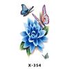 Novos Adesivos de Tatuagem Pequenos e Frescos Sexy Fofos Desenho Pequeno Coração À Prova D'água Colorido Literário Flor Desenho Animado Adesivos Temporários