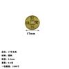 Monedas de Plástico 35/93mm Monedas de Cobre de Imitación Monedas de Oro Monedas de Cobre de Plástico Monedas de Cobre Monedas de Oro Artificiales Kangxi Tongbao Oro de Imitación