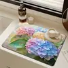 Tapete de secagem de diatomita mais vendido para decoração de mesa em casa, tapete antiderrapante, porta-copos isolante térmico, tapete de mesa popular TEMU, disponível para dropshipping