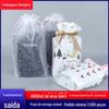 Toalha de rosto de PE transparente com impressão personalizada, roupas internas, calças, sapatos e meias, subpacote com cordão fosco, espartilho, saco plástico para roupas