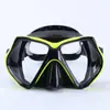 Máscara de Snorkel Panorámica HD para Buceo, Gafas de Buceo Antivaho, Máscara de Buceo de Cristal Templado para Adultos y Jóvenes con Cubrenariz para Buceo, Snorkel, Natación